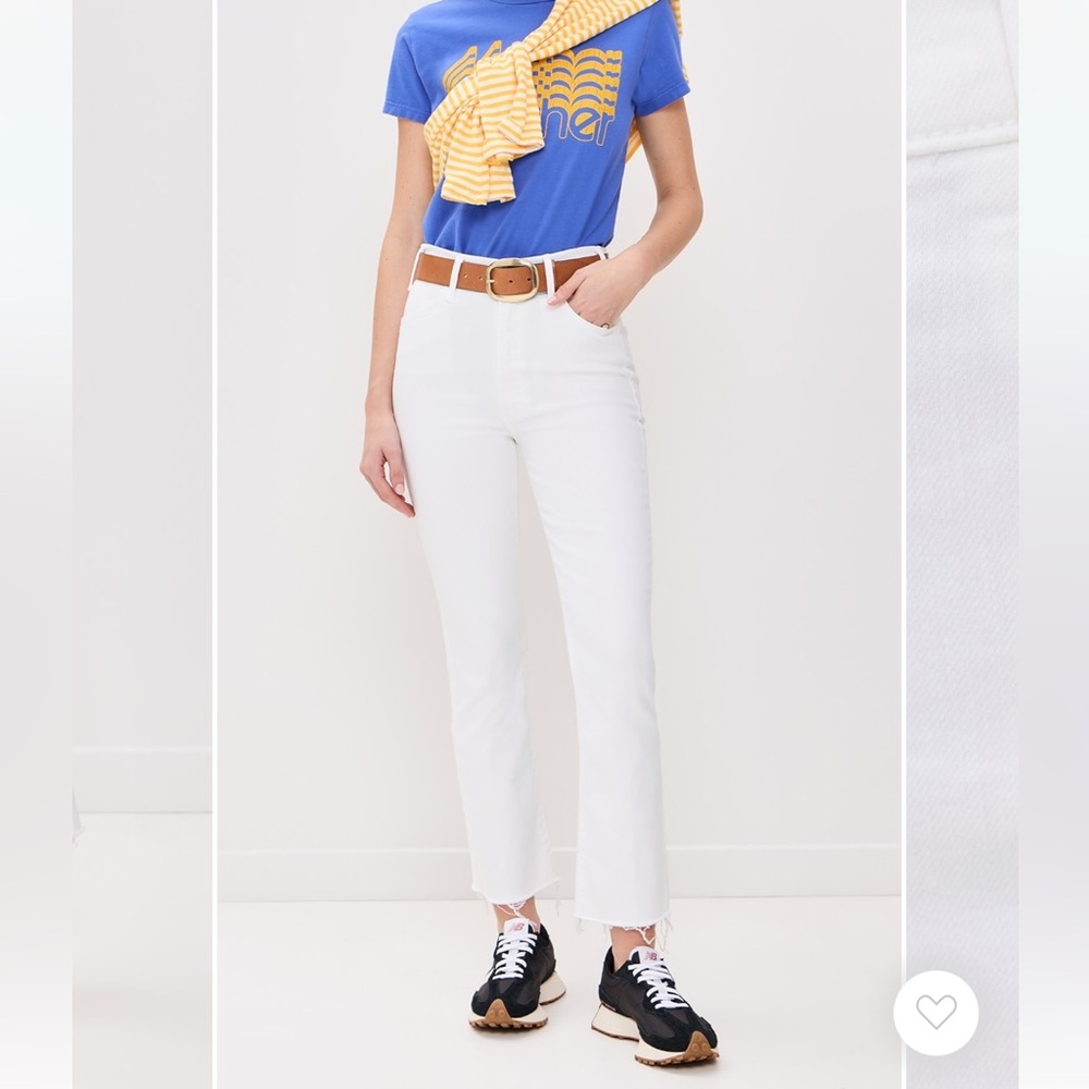 MOTHER White Jeans